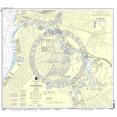 NOAA Nautical Chart 12338: East River Newtown Creek